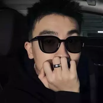 Солнцезащитные очки Ретро солнцезащитные очки Мужские летние солнцезащитные очки с защитой от ультрафиолета Xiaohongshu Fashion Glasses