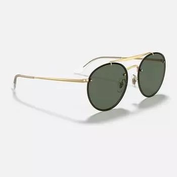 Солнцезащитные очки с двойным градиентом Trend 3614 в европейском и американском стиле — защита от ультрафиолета, модный металлический круглый дизайн для мужчин и женщин