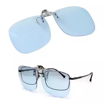 Солнцезащитные очки с клипсой для ночного вождения Neo Neo Day and Night Over Driving LL Size, Contrast, Glasses, Use, Glasses, Men s, Women s, (Нефотохромный),