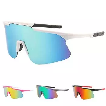 Солнцезащитные очки с защитными линзами UV 400, велосипедные очки для езды на велосипеде на открытом воздухе, MTB, велосипедные очки, мужские солнцезащитные очки, очки с защитой от ультрафиолета, спортивные очки для рыбалки чёрный