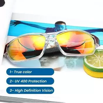 Солнцезащитные очки с защитой от песка и ультрафиолета Велосипедные и мотоциклетные очки Очки для велоспорта Солнцезащитные очки для спорта на открытом воздухе Верховая езда Ветрозащитный,