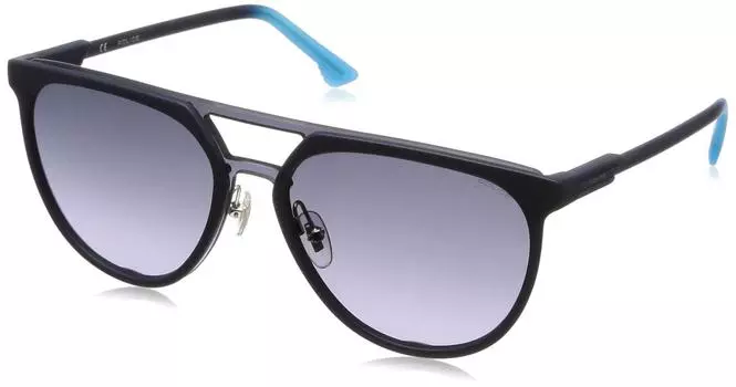 Солнцезащитные очки SPL586 матово-голубые с градиентом EU 99 [Police] мужские FL (БЕСПЛАТНЫЙ размер)