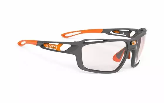 Солнцезащитные очки Syntrix Piyombo Frame Impact X 2 с регулируемой яркостью линзы красного цвета, длина линзы 66 мм, переносица 18 мм, дужка 136 мм, ширина 45 мм [RUDYPROJECT]: ширина: длина: Высота: