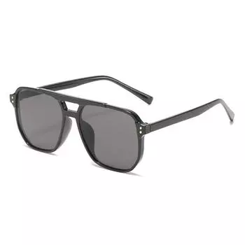 Солнцезащитные очки Trend Retro, мужские и женские двухлучевые солнцезащитные очки, экспортные солнцезащитные очки new product