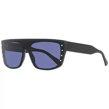 Солнцезащитные очки унисекс Jimmy Choo Shield Rylan S 807IR Черные 99 мм 807ir
