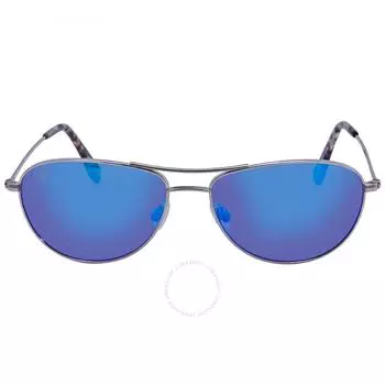 Солнцезащитные очки унисекс Maui Jim Baby Beach Blue Hawaii Pilot B245 17 56