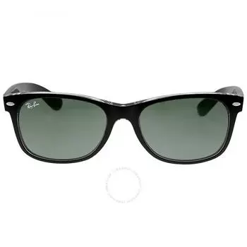 Солнцезащитные очки унисекс Ray Ban New Wayfarer Color Mix Green Classic G 15 RB2132 6052 55