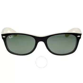 Солнцезащитные очки унисекс Ray Ban New Wayfarer Color Mix Green Classic G 15 RB2132 875 52