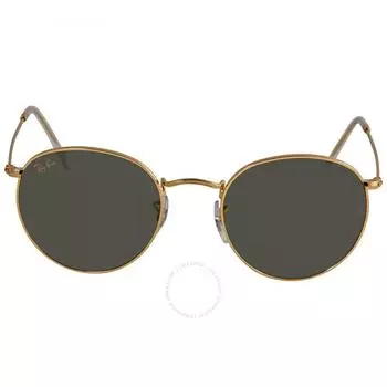 Солнцезащитные очки унисекс Ray Ban Round Metal Legend Green Classic G 15 RB3447 919631 53