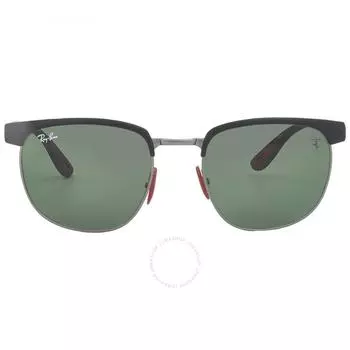Солнцезащитные очки унисекс Ray Ban Scuderia Ferrari Green Square RB3698M F07331 53