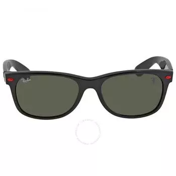 Солнцезащитные очки унисекс Ray Ban Scuderia Ferrari Green Classic G 15 Square RB2132M F60131 55