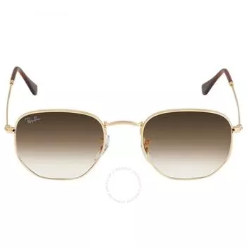 Солнцезащитные очки унисекс шестиугольной формы с градиентом Ray Ban RB3548 001 51 51