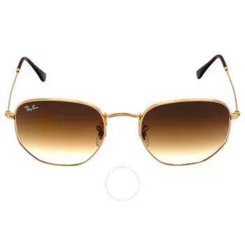 Солнцезащитные очки унисекс шестиугольной формы с градиентом Ray Ban RB3548 001 51 54