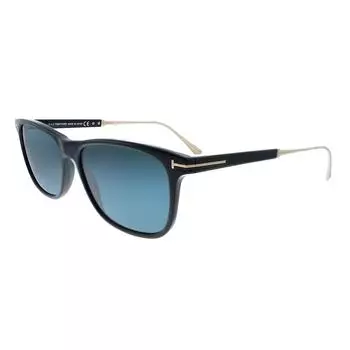 Солнцезащитные очки унисекс Tom Ford Caleb TF 813 01V прямоугольные