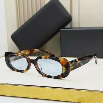 Солнцезащитные очки VEH Olsen Retro Narrow Rectangular - Высококачественная, модная защита от солнца 50-19-140