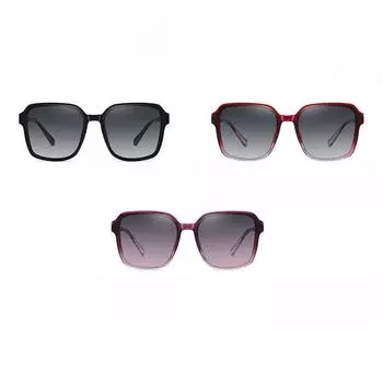 Солнцезащитные очки в большой оправе. Женские модные градиентные женские украшения с солнцезащитными очками.