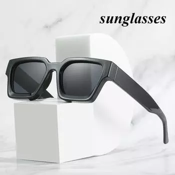 Солнцезащитные очки в квадратной оправе 2025 года, новые модные солнцезащитные очки сотен моделей, пляжные вечеринки, унисекс, для вождения на открытом воздухе, солнцезащитные очки UV400