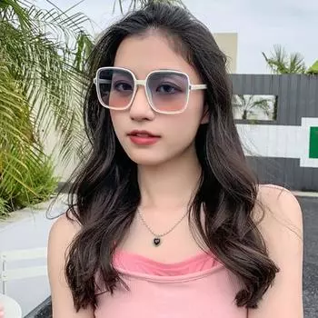 Солнцезащитные очки в квадратной оправе, солнцезащитные очки с защитой от ультрафиолета, винтажные очки