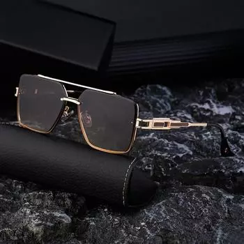 Солнцезащитные очки в оправе, мужские и женские, ретро-солнцезащитные очки высокого класса, полые ножки, очки в оправе, оттенки