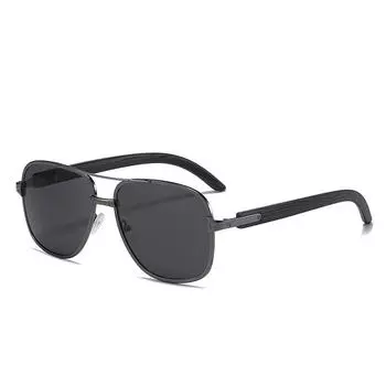 Солнцезащитные очки в ретро-корпусе Pilot Double Beam, персонализированные одинаковые солнцезащитные очки new product