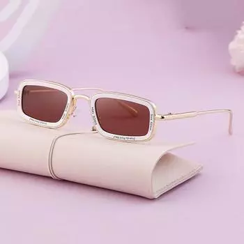 Солнцезащитные очки в стиле панк в небольшой оправе, мужские, люксовый бренд, металлическая оправа, винтажные солнцезащитные очки для мужчин, модные, уличные, UV400 оттенки