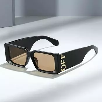 Солнцезащитные очки в стиле ретро для женщин и мужчин. Стильная квадратная оправа с широкими дужками. Защита от ультрафиолета. Модные очки.