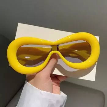 Солнцезащитные очки Wind Personality с большой оправой и широким краем, такие же надувные, забавные, в стиле хип-хоп