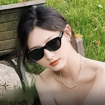 Солнцезащитные очки Женские очки «кошачий глаз» Универсальные модные солнцезащитные очки Мужская мода Интернет-знаменитости одинаковые солнцезащитные очки