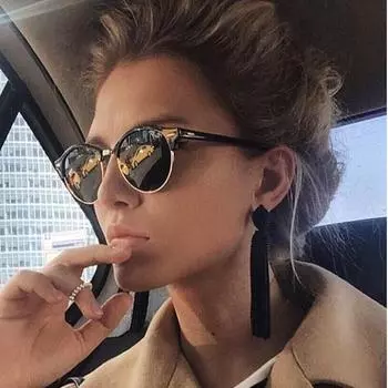 Солнцезащитные очки женские популярные брендовые дизайнерские ретро мужские солнцезащитные очки в летнем стиле