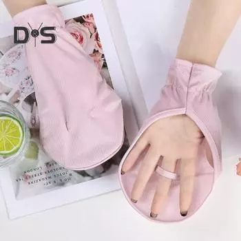 Солнцезащитные перчатки, дышащие, охлаждающие, без пальцев, перчатки из ледяного шелка, уличные солнцезащитные перчатки для рук для женщин, мужчин, вождения, велоспорта розовый