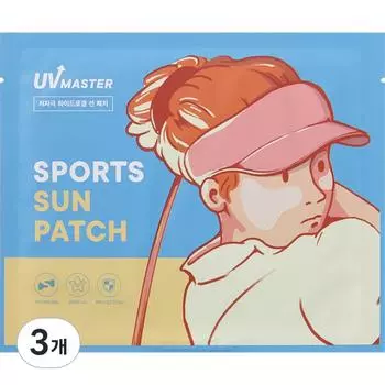 Солнцезащитные пластыри Tony Moly UV Master Sports, 4,1 г, 3 шт.