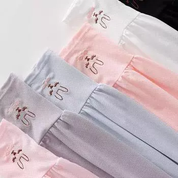 Солнцезащитные рукава-обертывания Симпатичные полые эластичные солнцезащитные рукава на рукавах Солнцезащитный козырек Чехлы для солнцезащитных рукавов Нарукавники для езды на велосипеде белый