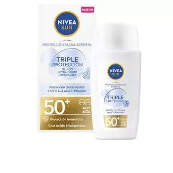 Солнцезащитный флюид Nivea TRIPLE PROTECTION Facial Fluid 40 ml