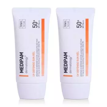 Солнцезащитный гель Medipharm UV Defense SPF50+ PA++++, 50 г, 2 шт.