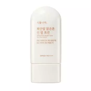 Солнцезащитный гель Plant Nara White Rice Clear Tone 60 мл, солнцезащитный крем Корея
