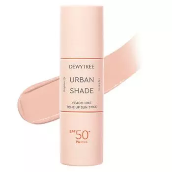 Солнцезащитный карандаш Dewytree Urban Shade Peach Like Tone Up SPF50 PA++++, 13 г, 1 шт.