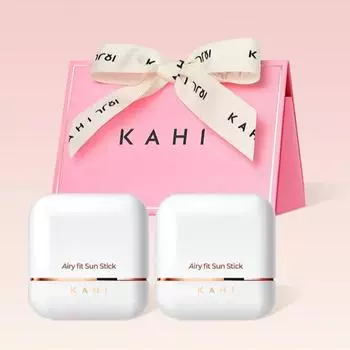 Солнцезащитный карандаш KAHI Airy Fit Sun Stick 14 г x 2 – легкий и матовый дуэт для защиты от ультрафиолета