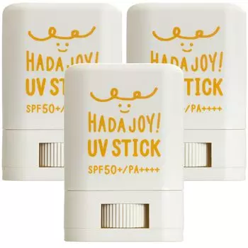 Солнцезащитный карандаш Tramparan HADA 15 г Мягкий Не оставляет пятен на руках УФ-набор из 3 шт. JOY! SPF50+ PA++++ Без запаха, без красителей, без парабенов, без спирта,