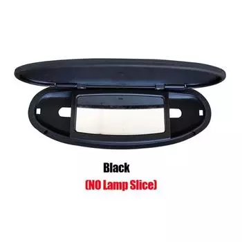Солнцезащитный козырек автомобиля ABS, накладка на зеркало для MINI Cooper S One D JCW R55 R56 R57 R59 R60 No Lamp Slice black