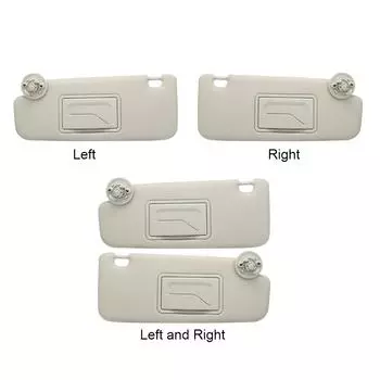 Солнцезащитный козырек автомобиля, левая и правая сторона, передняя панель солнцезащитного козырька автомобиля P95327507 P95327509 для Chevrolet Sonic 2012-2019 Spark 2013-2016 left