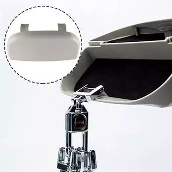 Солнцезащитный козырек автомобиля, оправа для очков, магнитный зажим для ремня, многофункциональный козырек, солнцезащитный футляр для очков G T5J8 gray-1pcs