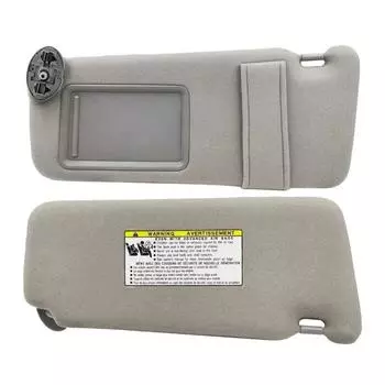 Солнцезащитный козырек без света для Toyota Camry 2007 2008 2009 2010 2011 74310-06750-E0 74320-06780-B0 Сторона водителя и пассажира