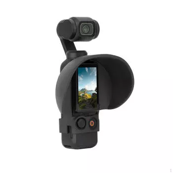 Солнцезащитный козырек для экрана, профессиональная защита объектива, легкий вес, простая установка, антибликовый чехол