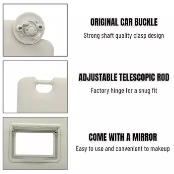 Солнцезащитный козырек для автомобиля Chevrolet Sonic 2012-2020 Spark 2011-2024 Cruze 2009-2014 Aveo 2011 2012 2013 Аксессуары 1902132 P95327509