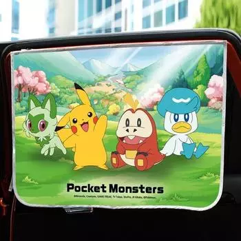 Солнцезащитный козырек для автомобиля Pokemon, постер, 1 шт., популярные корейские игрушки для малышей