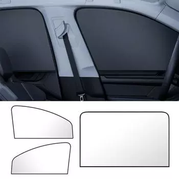 Солнцезащитный козырек для бокового окна автомобиля, занавеска для конфиденциальности, защита от ультрафиолета, защита от солнца, простая установка, универсальный Left