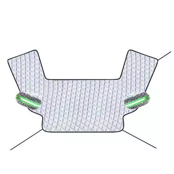 Солнцезащитный козырек для лобового стекла автомобиля Защита от ультрафиолета и отражатель тепла Утолщенный, простая установка Солнцезащитный козырек для лобового стекла автомобиля Защитите свой автомобиль United States