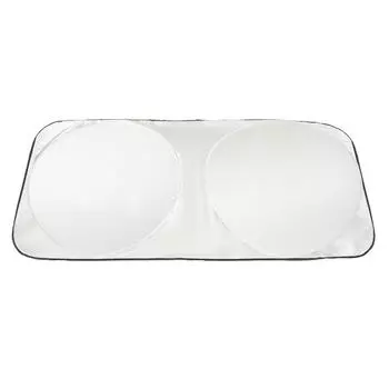 Солнцезащитный козырек для лобового стекла, складное окно, защита от ультрафиолетовых лучей и тепла, солнцезащитный козырек для салона автомобиля, лобовое стекло 150x70cm/59.05x27.55in