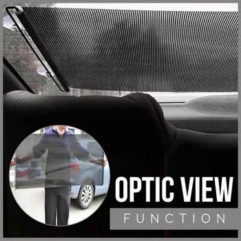 Солнцезащитный козырек для окна автомобиля, выдвижной солнцезащитный козырек от солнца для автомобильного универсального роликового бокового окна, солнцезащитный козырек D