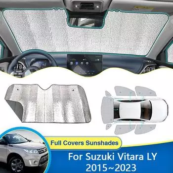 Солнцезащитный козырек для Suzuki Vitara Escudo LY 2015 ~ 2023, полный солнцезащитный козырек, защита от солнца, шторы, зонтик для окна автомобиля Rear Windshield